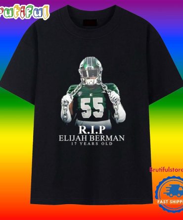 R.I.P Elijah Berman 17 Years Old Eastern Michigan T Shirt