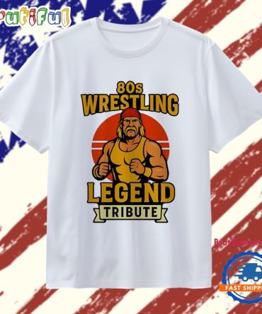 Rip Hulk Hogan Hulkamania 80S Wrestling Legend Tribute T Shirt