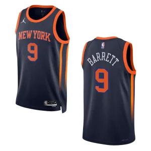 RJ Barrett Statement Edition New York Knicks 2022-23 Black Swingman Jersey - Alzaintravels