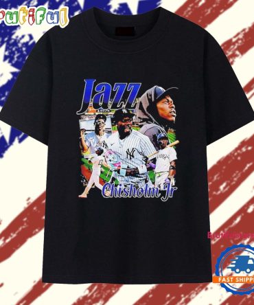 Rjazz Chisholm Jr. New York Yankees Mlb Baseball Graphic 2025 T Shirt