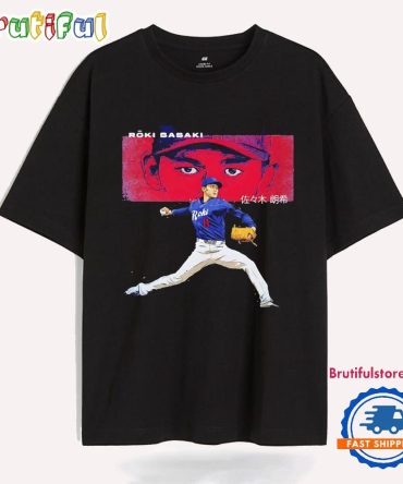 Roki Sasaki Los Angeles Dodgers Stare T Shirt