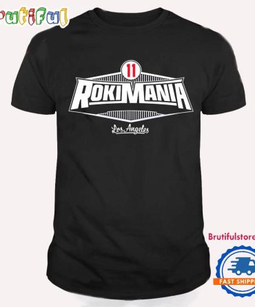 Rokimania Roki Sasaki 11 Los Angeles Dodgers Baseball T Shirt