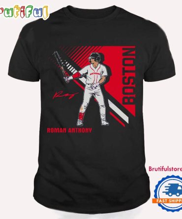 Roman Anthony Signature Boston Red Sox T Shirt
