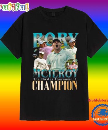 Rory Mcilroy The Master Tournament 2025 Champions T Shirt
