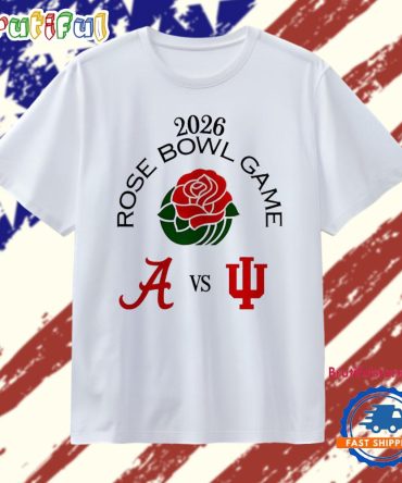 Rose Bowl Game 2026 Alabama Vs Indiana Vintage T Shirt