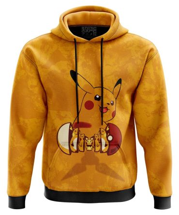 Russian Doll Pikachu Pokemon 3D All Over Print Hoodie