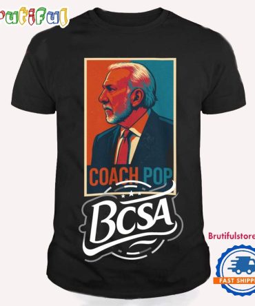 San Antonio Spurs Coach Gregg Popovich 2025 T Shirts