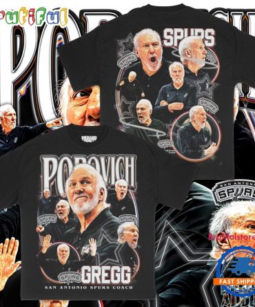 San Antonio Spurs Coach Gregg Popovich Thank You For The Memories Vintage Shirt