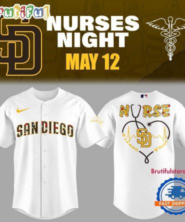 San Diego Padres Baseball Nurses Night Jersey Shirt
