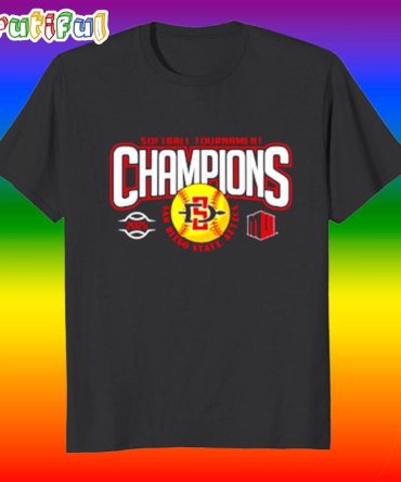 San Diego State Softball Mountain West Tournament Champions 2025 T Shirt