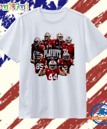 San Francisco 49Ers 2025 Nfl Playoffs All Team T Shirt