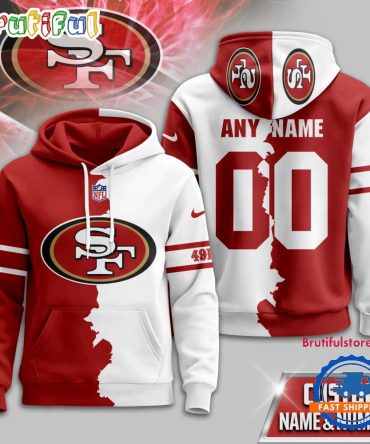 San Francisco 49Ers 2025 Nfl Victory Split Limited Hoodie Shirt