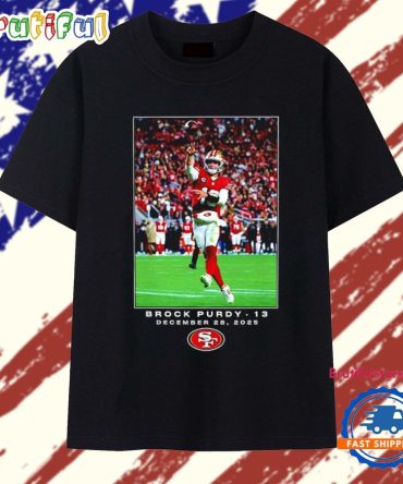 San Francisco 49Ers Brock Purdy Nfl Flash Features Week 17 T Shirt