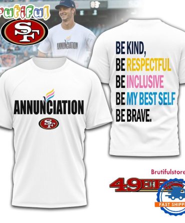 San Francisco 49Ers Nfl Annunciation 2025 Unisex 3D Shirt