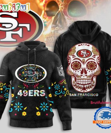 San Francisco 49Ers Nfl Dia De Los Muertos Limited Editions Hoodie Shirt