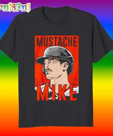 San Francisco Baseball Mustache May Mustache Mike T Shirt