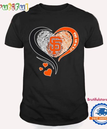 San Francisco Giants It’S In My Dna Heart T Shirt