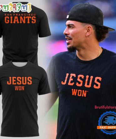 San Francisco Giants Special Edition Jesus Won 3D Shirt