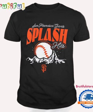 San Francisco Giants Splash Hits Mountain T Shirt