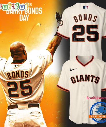 San Francisco Giants X Happy Barry Bonds Day Baseball Jersey