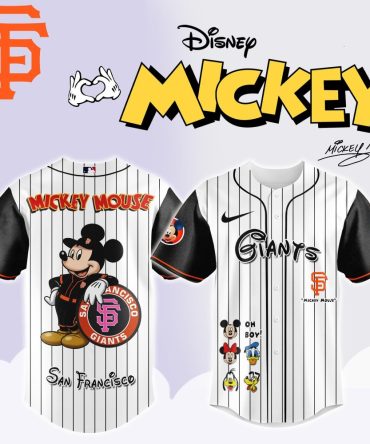 Disney Mickey Mouse San Francisco Giants Jersey - Limited Edition Fan Gear