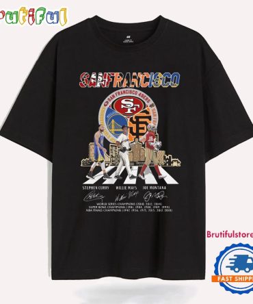 San Francisco Sport Team Graphics Signature Limited New T Shirt