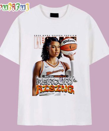 Satou Sabally Phoenix Mercury 2025 Wnba Season Preview Wslam T Shirt