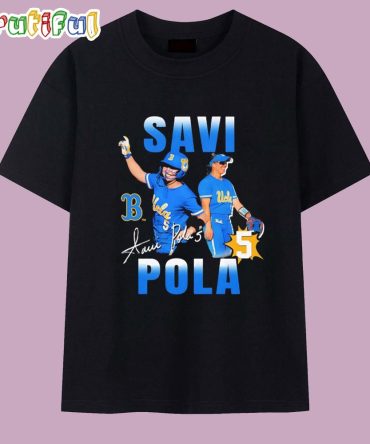 Savannah Pola Ucla Baseball Signature Illustrated T Shirt