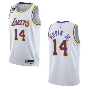 Scotty Pippen Jr. Association Edition Los Angeles Lakers 2022-23 White Swingman Jersey - Alzaintravels