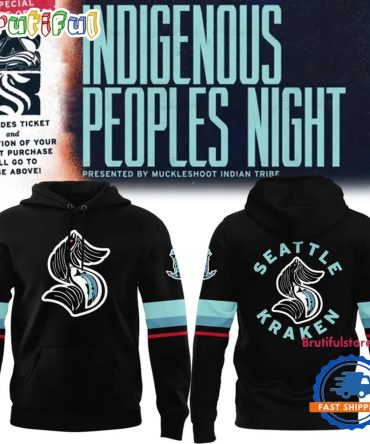 Seattle Kraken Indigenous Peoples Night Edition 2025 Hoodie Shirt
