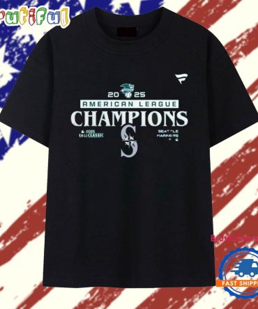 Seattle Mariners 2025 American League Champions T Shirt