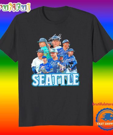 Seattle Mariners All Team Signature Series T Shirt