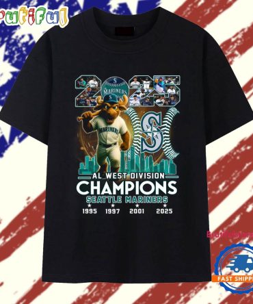 Seattle Mariners Champ Al West 2025 Mascot T Shirts