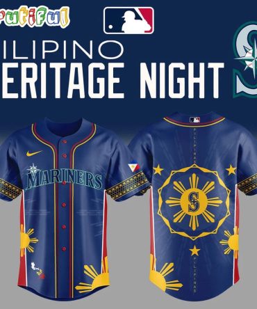 Seattle Mariners Filipino Heritage Night Jersey Shirt