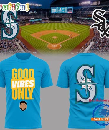 Seattle Mariners Good Vibes Only 2025 Limited Edition 3D Shirt