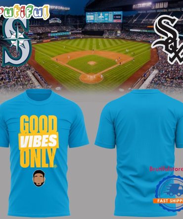 Seattle Mariners Good Vibes Only 2025 T Shirt