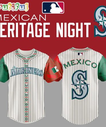 Celebrate Mexican Heritage Night With Mariners Custom Jersey - Limited Edition!