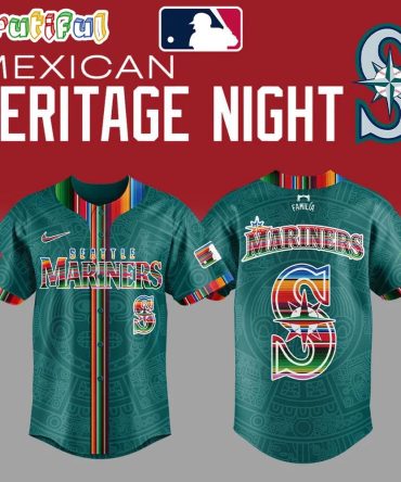 Seattle Mariners Mexican Heritage Night Baseball Jersey