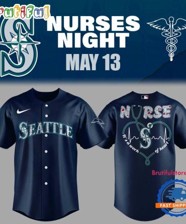 Seattle Mariners Nurses Night 2025 Jersey Shirt