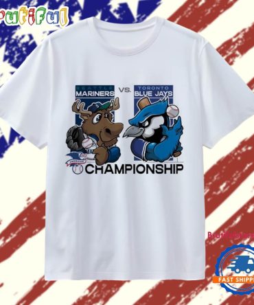 Seattle Mariners Vs Toronto Blue Jays 2025 Mlb League Championship Series Mascot T Shirt