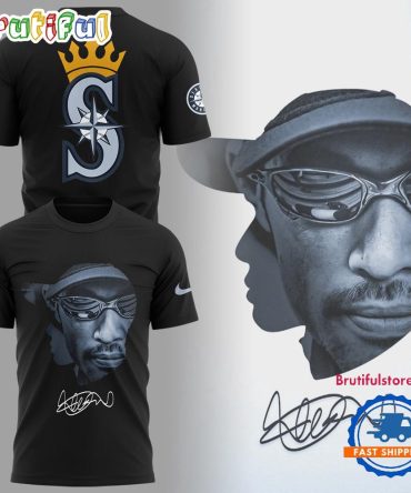 Seattle Mariners X Ichiro 2025 Signature Black Shirt
