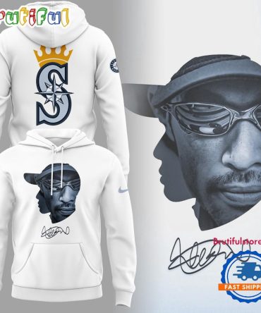 Seattle Mariners X Ichiro 2025 Signature White Hoodie