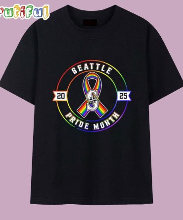 Seattle Mariners X Pride Month 2025 T Shirt