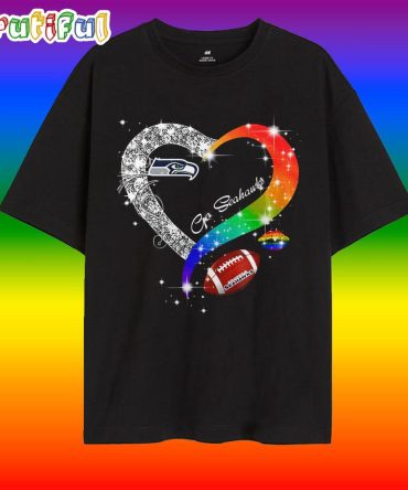 Seattle Seahawks 2025 Lgbt Pride Day Vintage T Shirt