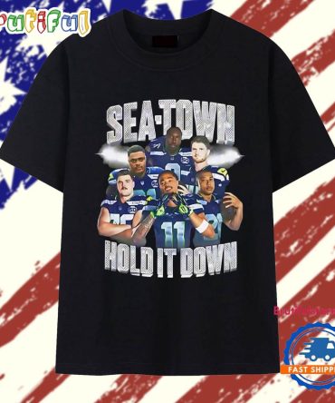 Seattle Seahawks Sea-Town Hold It Down T Shirt