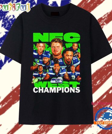Seattle Seahawks Winning The Nfc West 2026 T Shirt