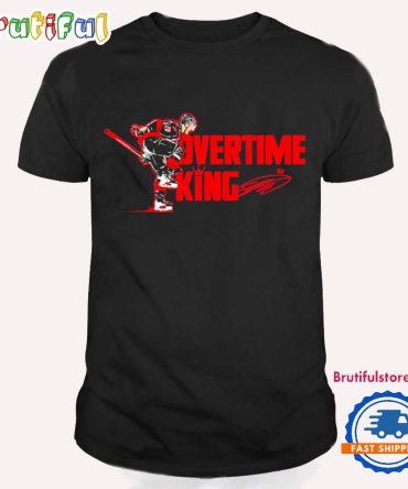 Sebastian Aho Overtime King Carolina Hurricanes Signature T Shirt
