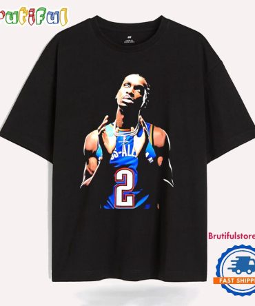 Shai Gilgeous-Alexander Shai Sga Okc Thunder Retro T Shirt