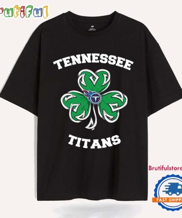 Shamrock Football St Patricks Day Tennessee Titans Nfl 2025 T Shirt