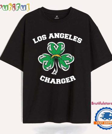 Shamrock St Patricks Day Los Angeles Chargers Nfl 2025 T Shirt